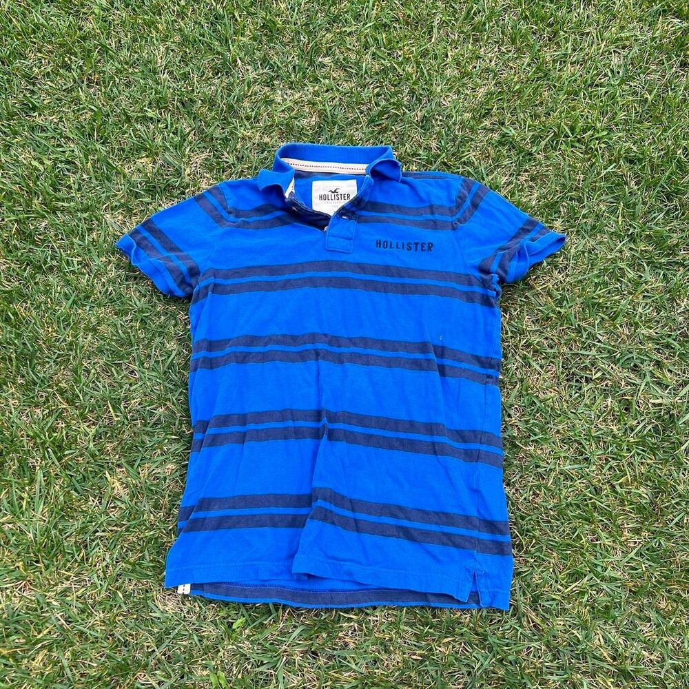 Hollister y2k striped tee Men’s size L Large